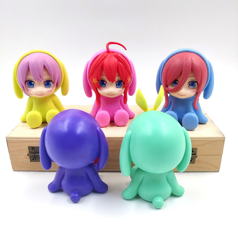 Gotoubun No Hanayome 5 Personagens Disponíveis - Action Figure