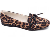 Mocassim Feminino Rasteiro Animal Print Oncinha 456.012